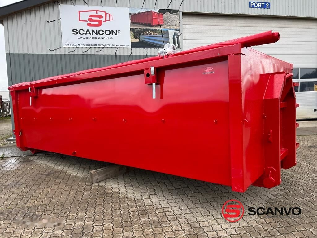 Самосвална надстройка ScanCon SK6021 - 21m3 - Korn - rulle presenning: снимка 1