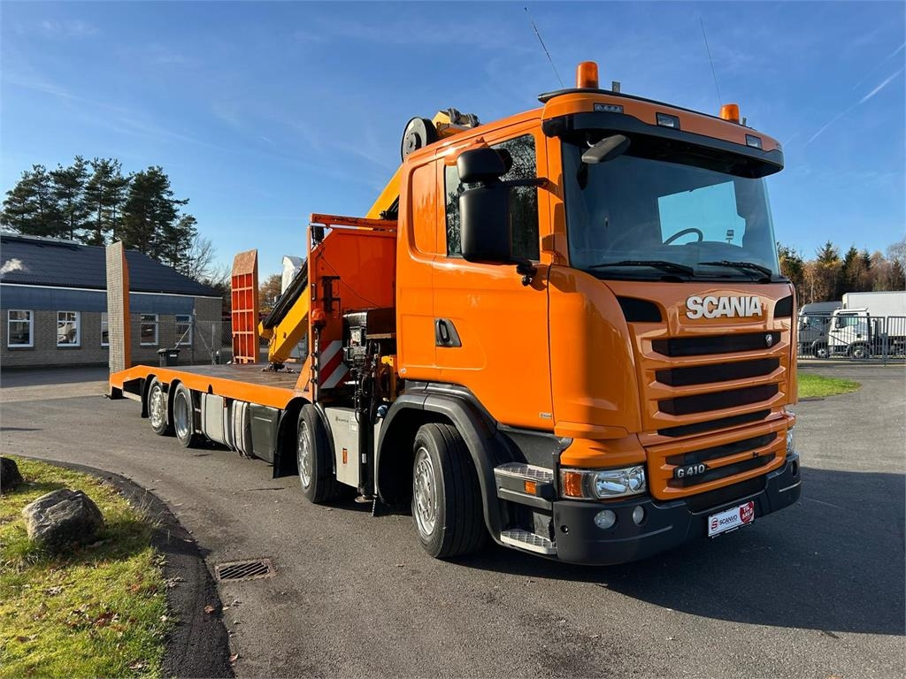 Scania G410 LB 8X2*6 HLB - Hiab X- Hiduo 188E3 kran - Автовоз камион: снимка 2 Scania G410 LB 8X2*6 HLB - Hiab X- Hiduo 188E3 kran - Автовоз камион: снимка 2
