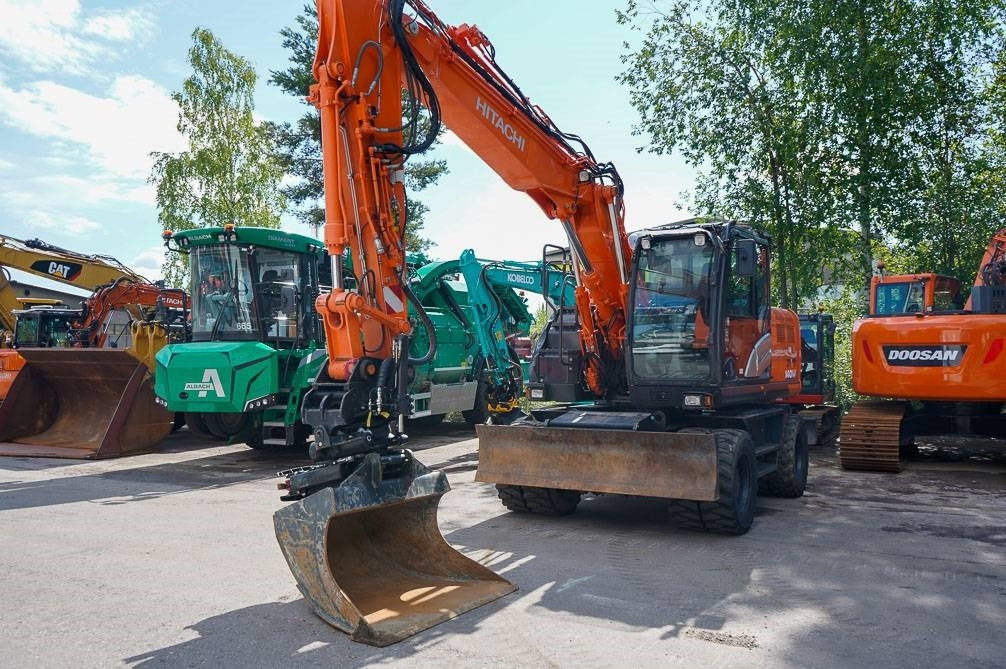 Hitachi ZX 140 W-6 - Колесен багер: снимка 3 Hitachi ZX 140 W-6 - Колесен багер: снимка 3