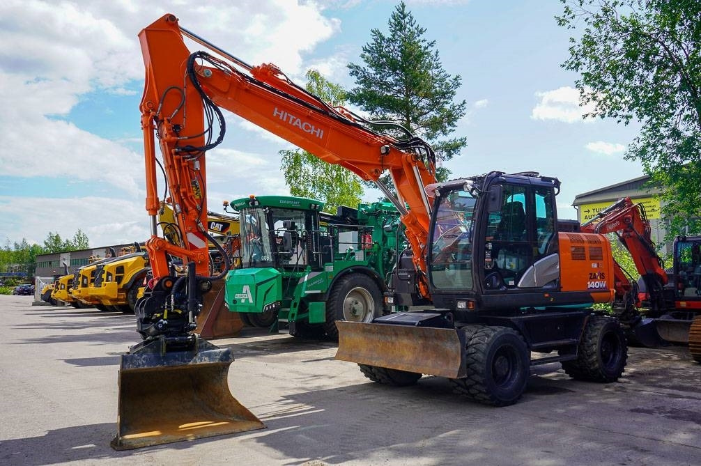 Hitachi ZX 140 W-6 - Колесен багер: снимка 2 Hitachi ZX 140 W-6 - Колесен багер: снимка 2