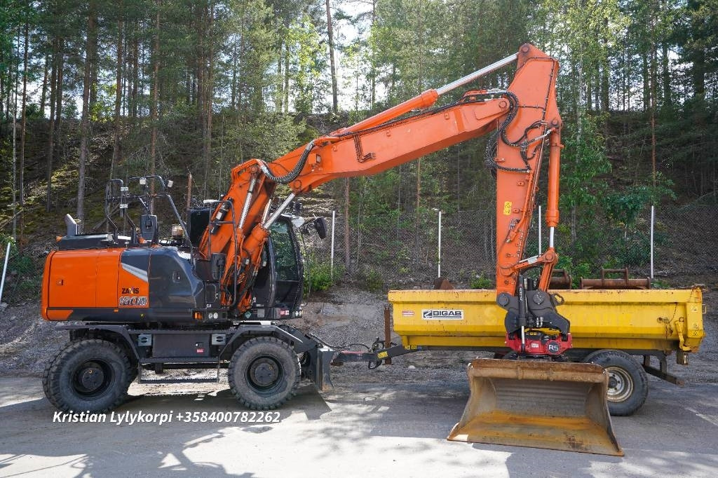 Hitachi ZX180W-7 HUIPPUVARUSTEET STAGE 5 - Колесен багер: снимка 1 Hitachi ZX180W-7 HUIPPUVARUSTEET STAGE 5 - Колесен багер: снимка 1