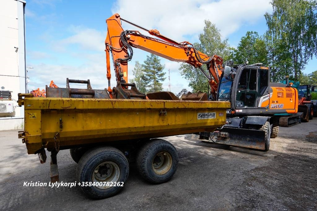 Hitachi ZX180W-7 HUIPPUVARUSTEET STAGE 5 - Колесен багер: снимка 5 Hitachi ZX180W-7 HUIPPUVARUSTEET STAGE 5 - Колесен багер: снимка 5