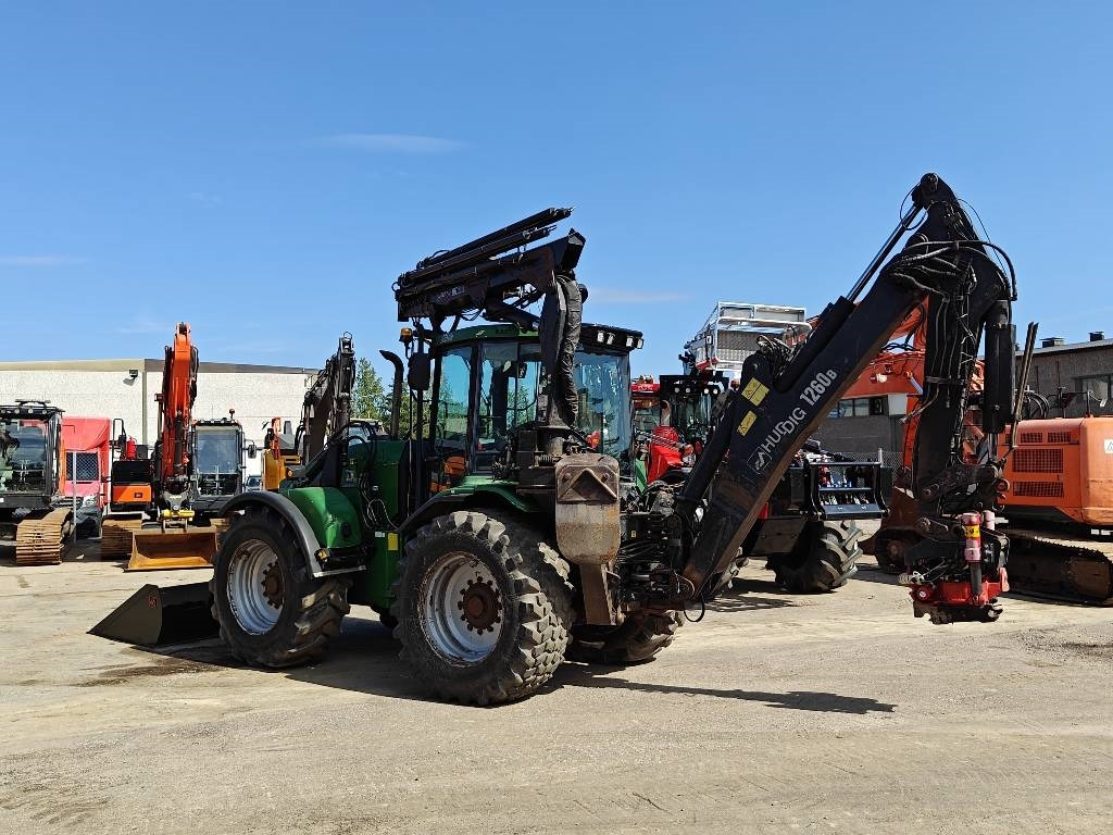 Huddig 1260B NOSTURILLA - Багер-товарач: снимка 3 Huddig 1260B NOSTURILLA - Багер-товарач: снимка 3