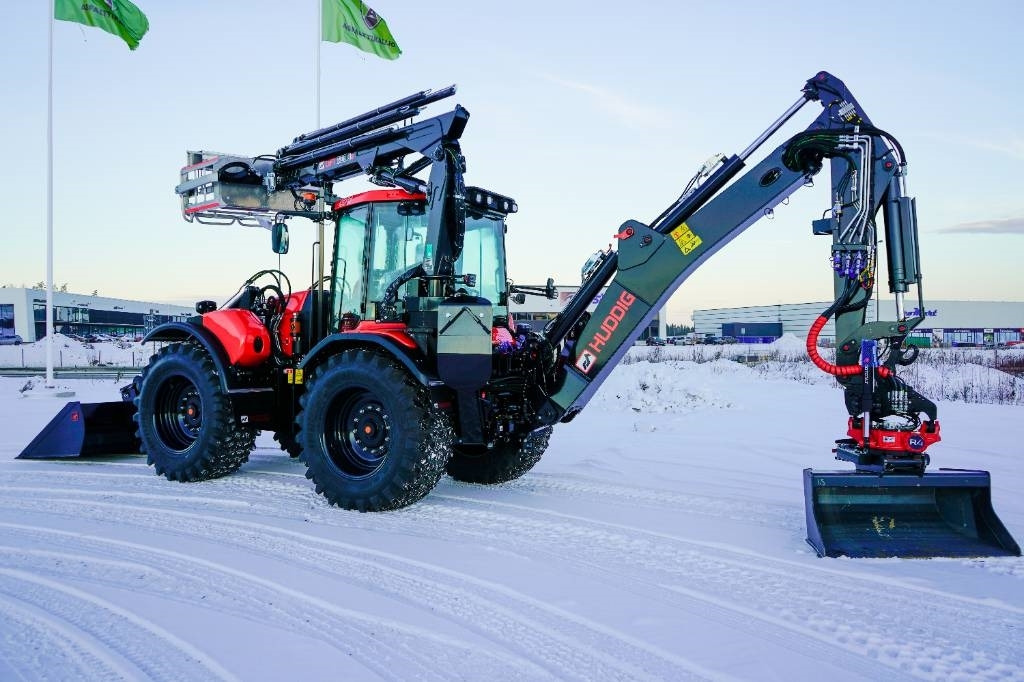 Huddig 1370 CABLE - Багер-товарач: снимка 3 Huddig 1370 CABLE - Багер-товарач: снимка 3