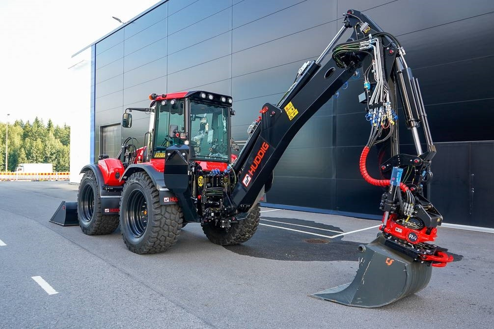 Huddig 1370 CITY - Багер-товарач: снимка 5 Huddig 1370 CITY - Багер-товарач: снимка 5