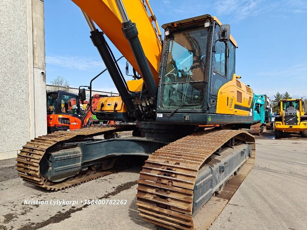 Верижен багер Hyundai HX380L VÄHÄN AJETTU: снимка 12