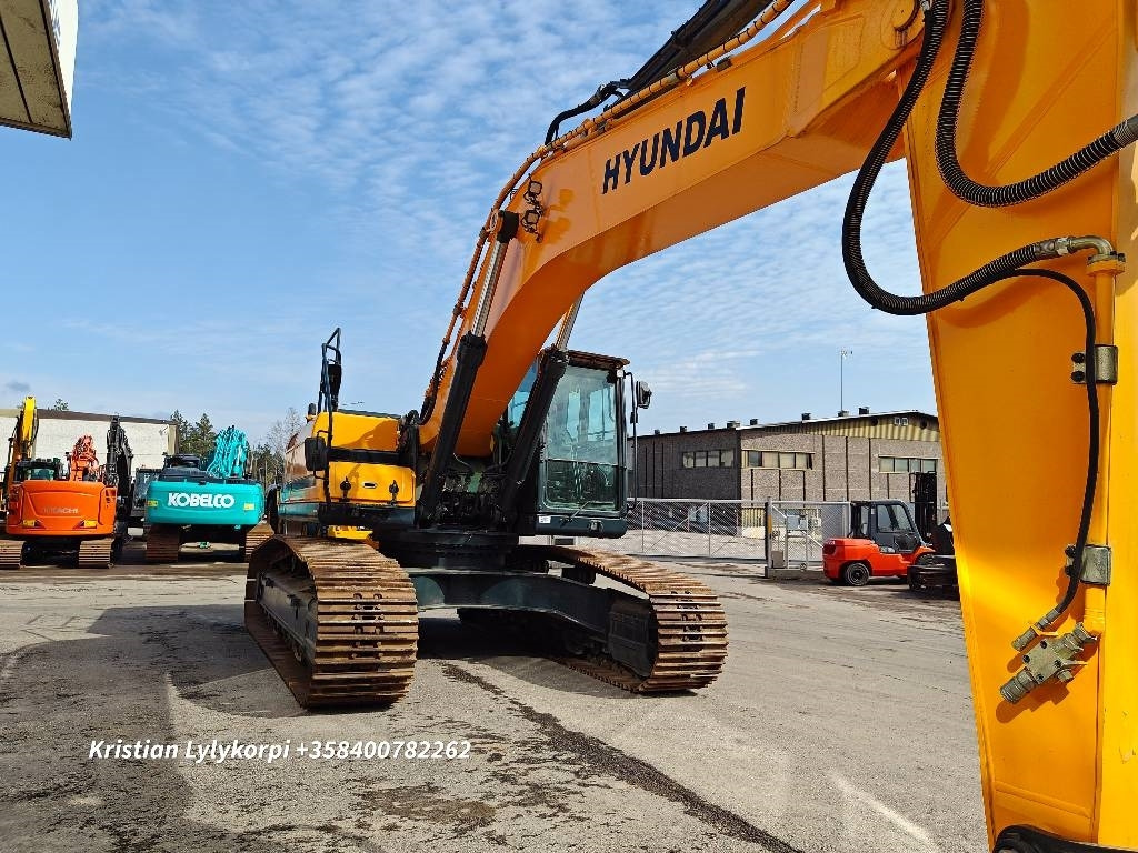Верижен багер Hyundai HX380L VÄHÄN AJETTU: снимка 9