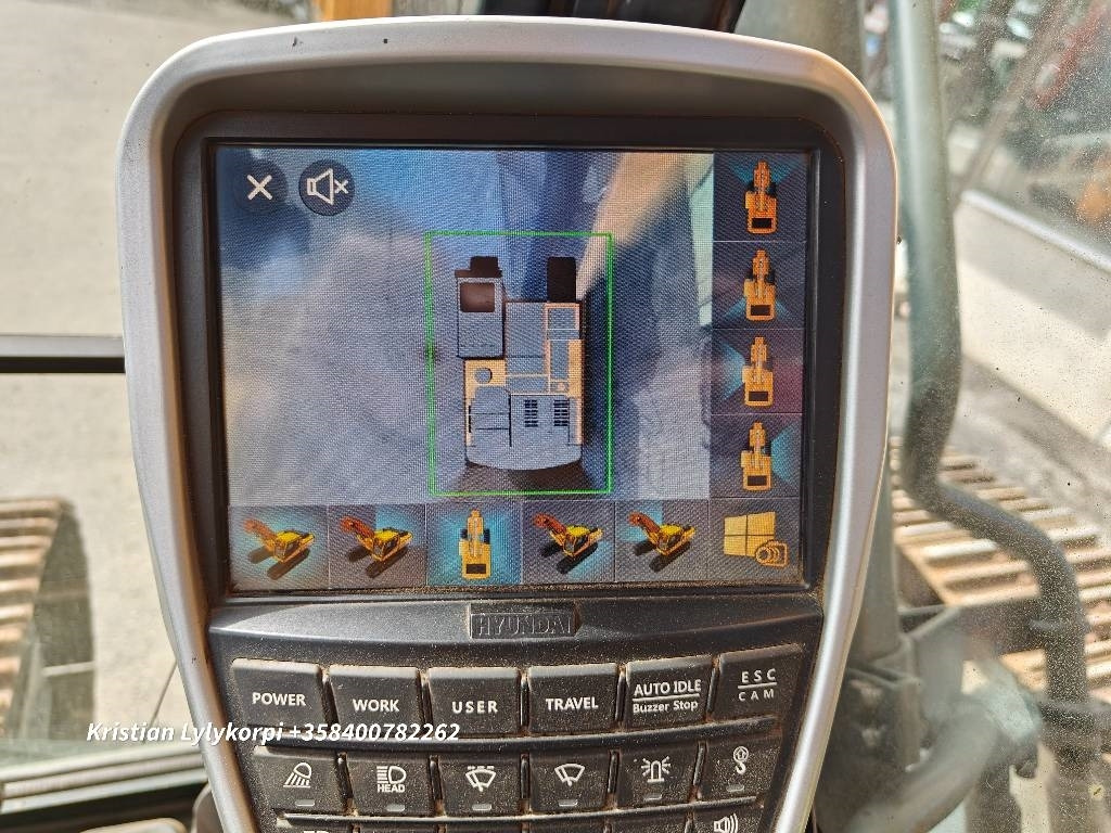 Верижен багер Hyundai HX380L VÄHÄN AJETTU: снимка 27