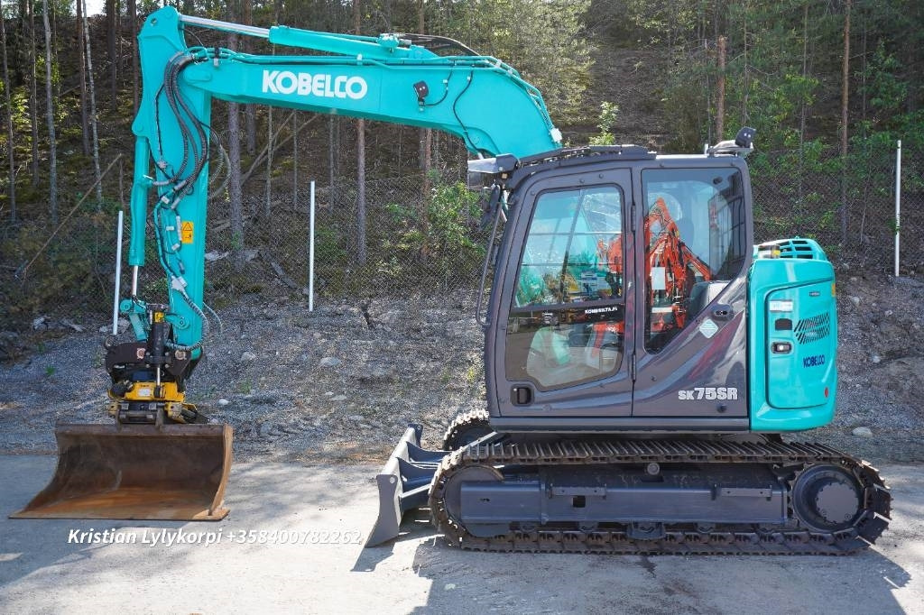 Kobelco SK75SR-7 ENGCONILLA - Мини багер: снимка 1 Kobelco SK75SR-7 ENGCONILLA - Мини багер: снимка 1