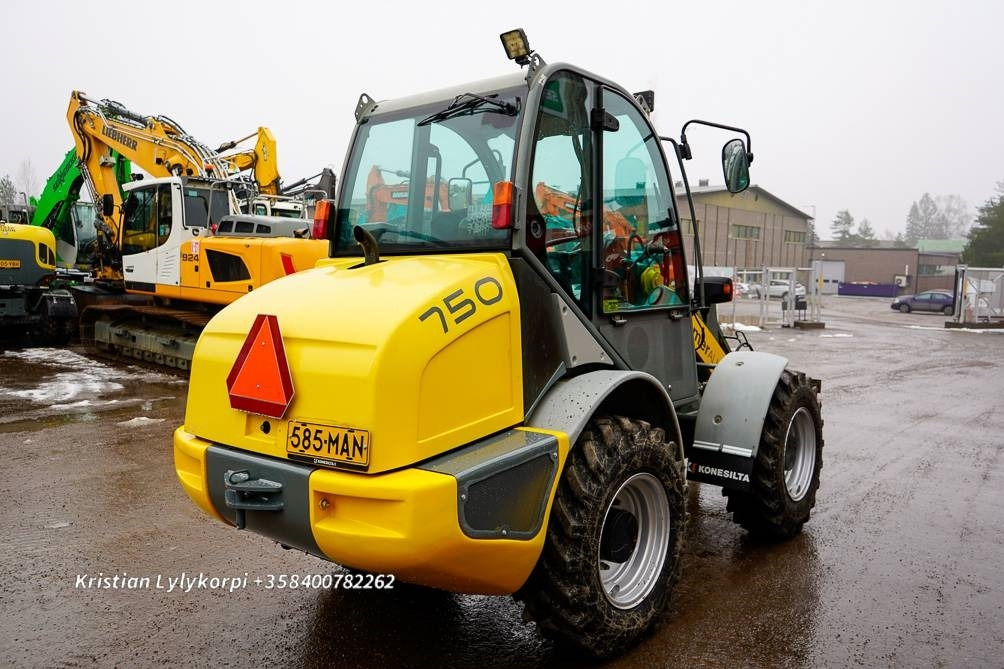 Kramer 750 UUDET RENKAAT - Колесен товарач: снимка 5 Kramer 750 UUDET RENKAAT - Колесен товарач: снимка 5