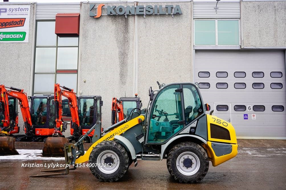 Kramer 750 UUDET RENKAAT - Колесен товарач: снимка 1 Kramer 750 UUDET RENKAAT - Колесен товарач: снимка 1