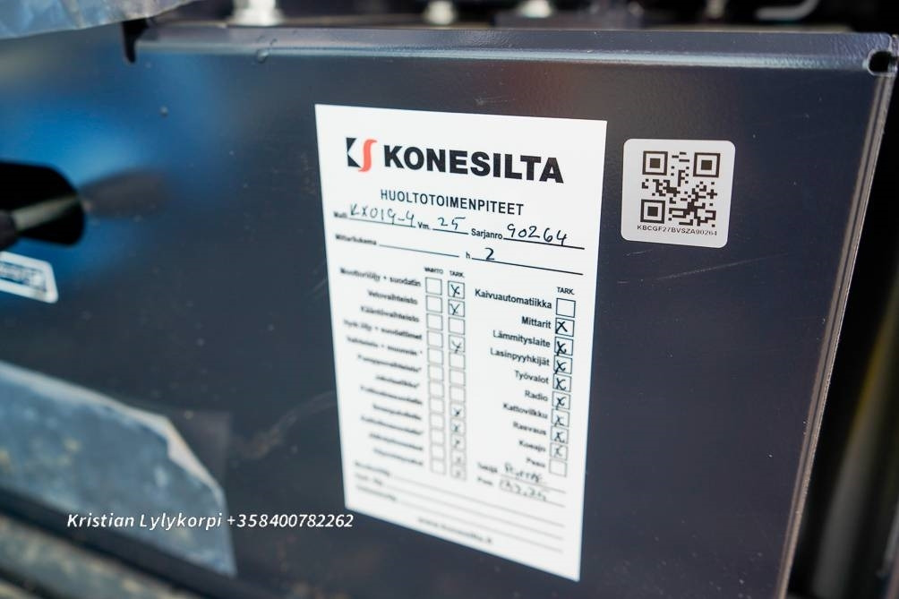 Нови Мини багер Kubota KX019-4 ENGCON EC02 BASIC: снимка 19