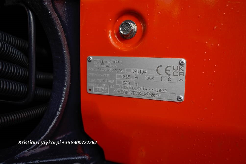 Нови Мини багер Kubota KX019-4 ENGCON EC02 BASIC: снимка 40