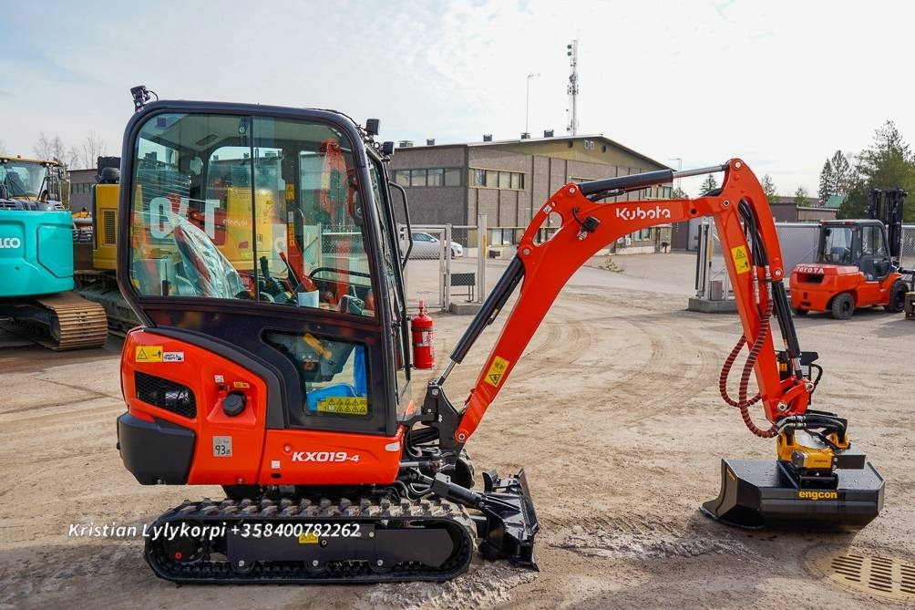 Нови Мини багер Kubota KX019-4 ENGCON EC02 BASIC: снимка 8