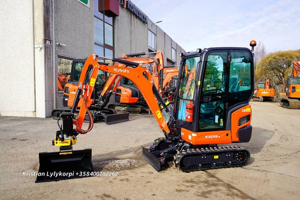 Нови Мини багер Kubota KX019-4 ENGCON EC02 BASIC: снимка 14