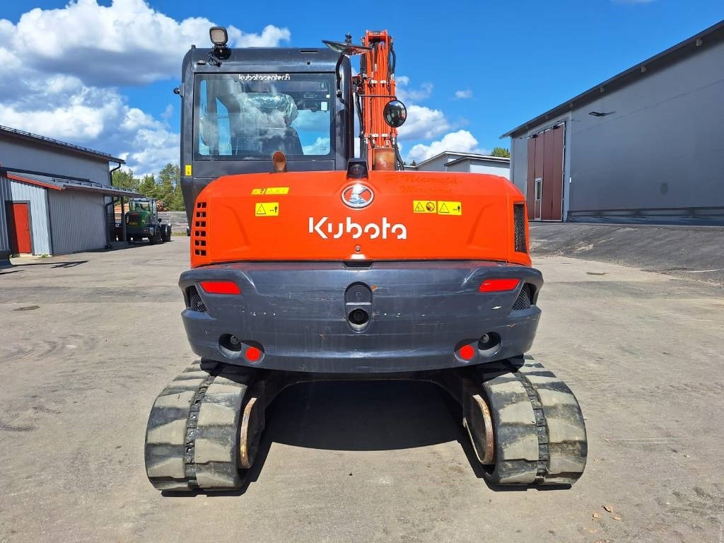 Kubota KX080-4a2 PYÖRITTÄJÄLLÄ - Мини багер: снимка 2 Kubota KX080-4a2 PYÖRITTÄJÄLLÄ - Мини багер: снимка 2