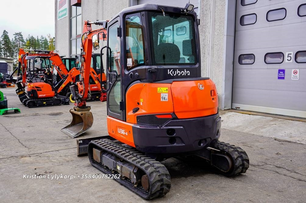 Kubota U36-4 ROTOTILTILLÄ - Мини багер: снимка 3 Kubota U36-4 ROTOTILTILLÄ - Мини багер: снимка 3