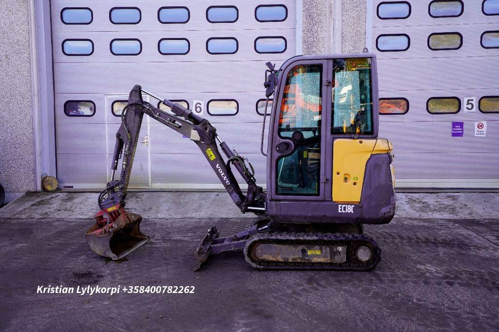 Volvo EC18C - Мини багер: снимка 1 Volvo EC18C - Мини багер: снимка 1
