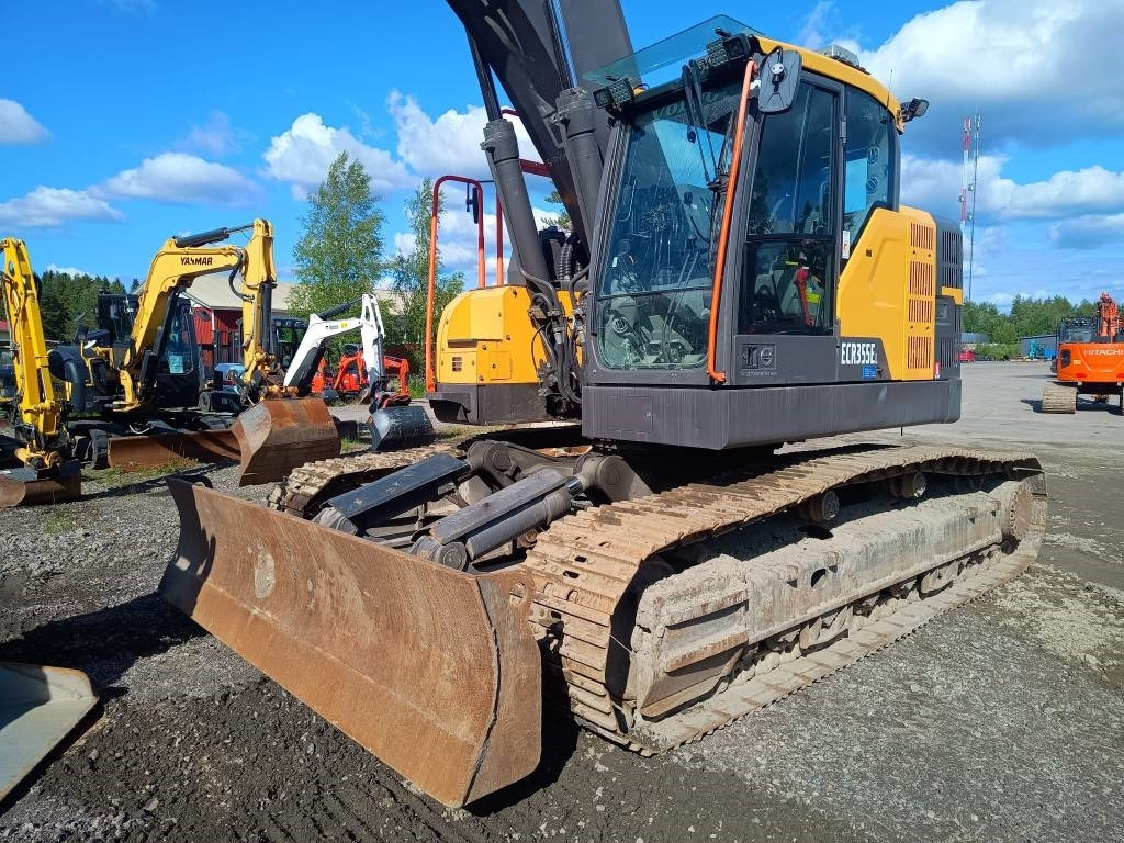 Верижен багер Volvo ECR355E DOZER PYÖRITTÄJÄ, 3D-LAITTEET: снимка 8