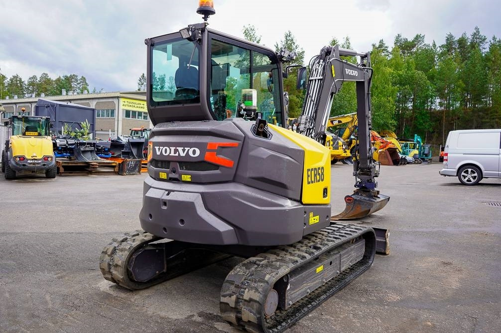 Volvo ECR58F EX-DEMO - Мини багер: снимка 5 Volvo ECR58F EX-DEMO - Мини багер: снимка 5