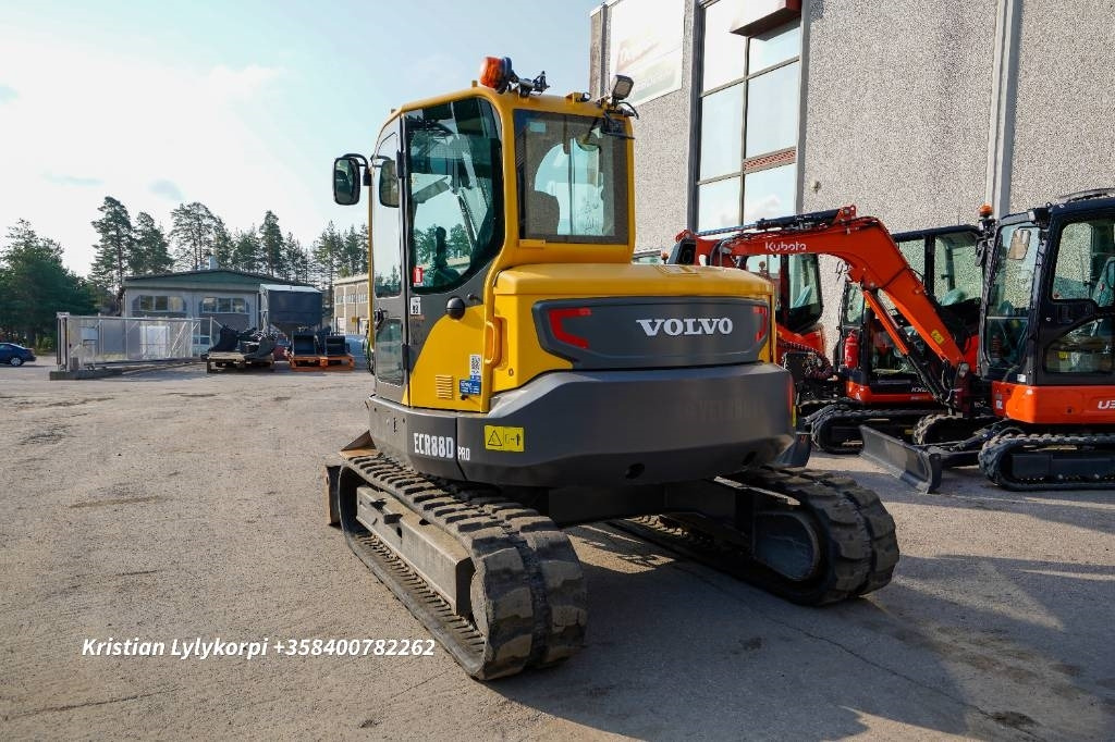 Volvo ECR88D PRO PIENET TUNNIT  - Мини багер: снимка 4 Volvo ECR88D PRO PIENET TUNNIT  - Мини багер: снимка 4