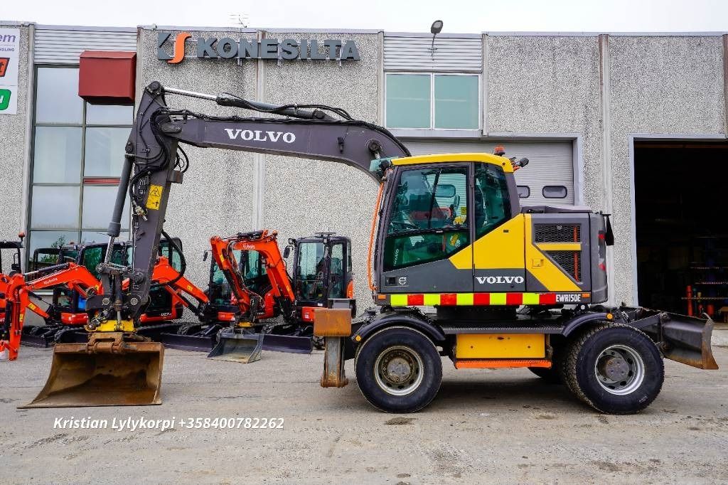 Volvo EWR150E PYÖRÄOHJAUS - Колесен багер: снимка 1 Volvo EWR150E PYÖRÄOHJAUS - Колесен багер: снимка 1