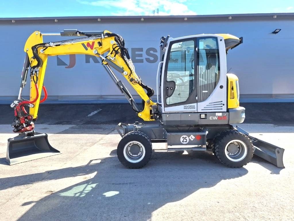 Wacker EW65 PYÖRITTÄJÄLLÄ - Колесен багер: снимка 1 Wacker EW65 PYÖRITTÄJÄLLÄ - Колесен багер: снимка 1