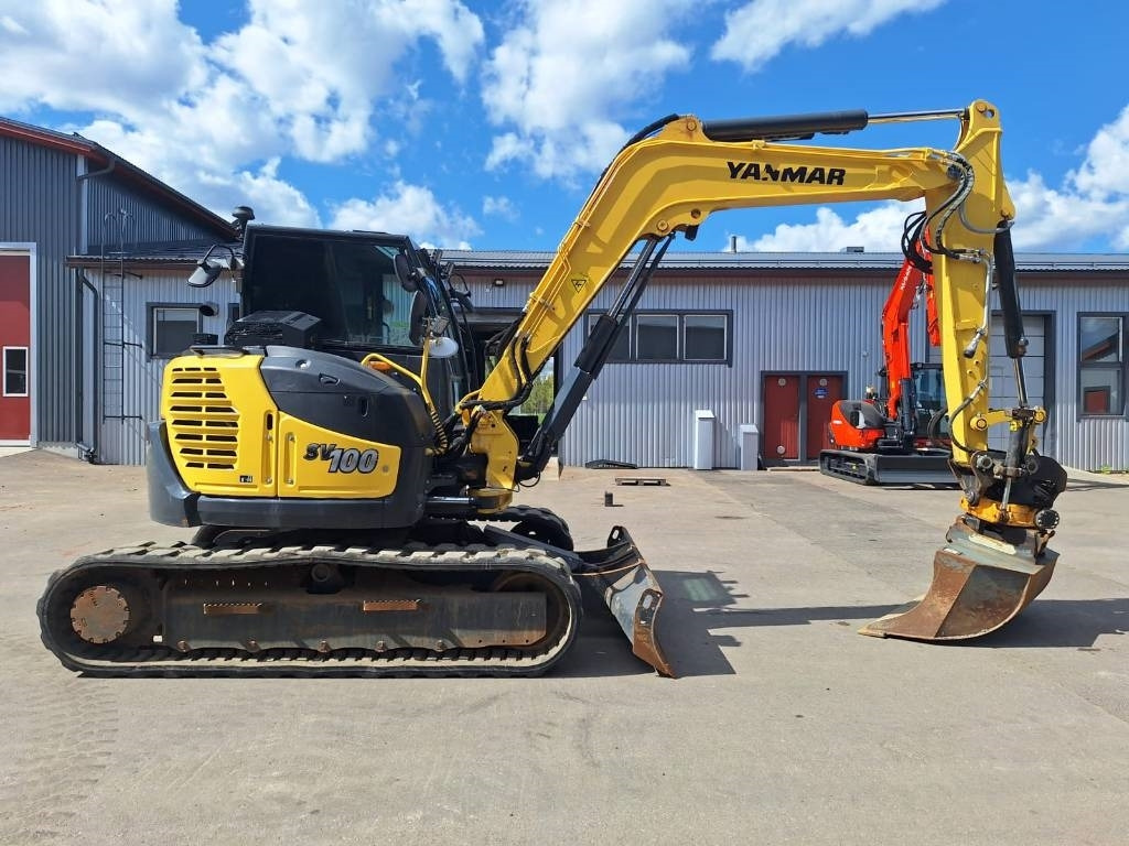 Yanmar SV100-2A PYÖRITTÄJÄLLÄ - Мини багер: снимка 5 Yanmar SV100-2A PYÖRITTÄJÄLLÄ - Мини багер: снимка 5