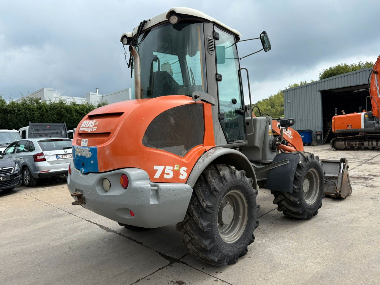 Atlas 75 e S. - Колесен товарач: снимка 3 Atlas 75 e S. - Колесен товарач: снимка 3
