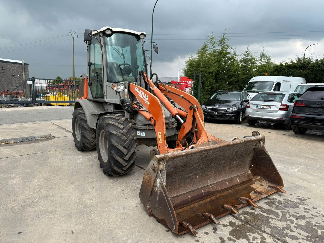 Atlas 75 e S. - Колесен товарач: снимка 4 Atlas 75 e S. - Колесен товарач: снимка 4