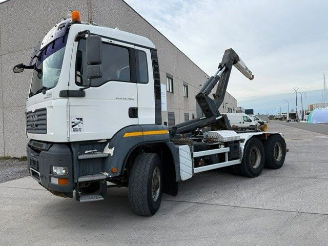 MAN 26-480. 6x6. Klima. - Мултилифт с кука камион: снимка 1 MAN 26-480. 6x6. Klima. - Мултилифт с кука камион: снимка 1