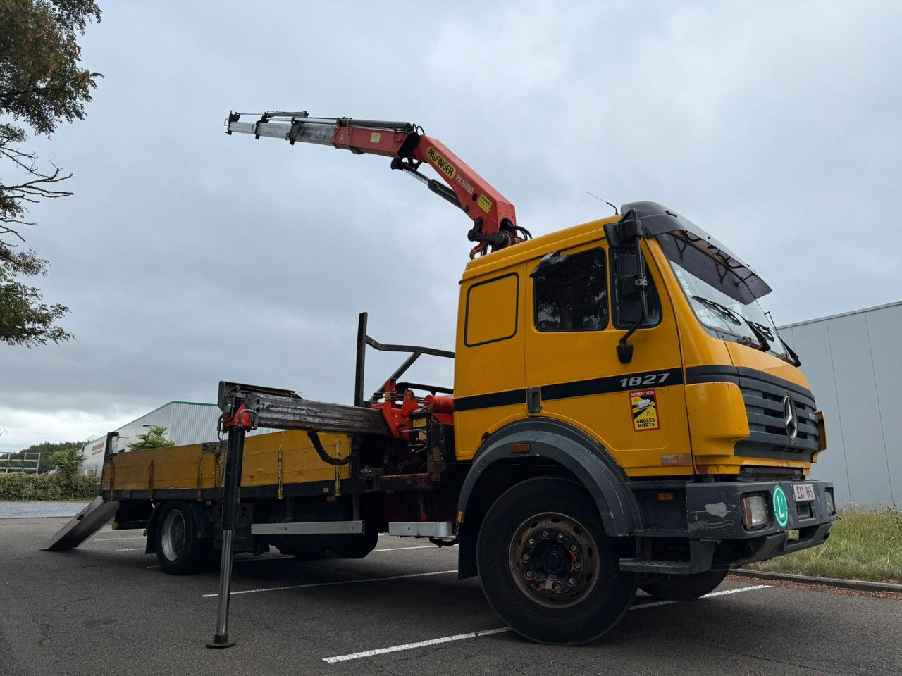 Mercedes-Benz 1827. Kran Palfinger PK13000. - Камион с кран: снимка 3 Mercedes-Benz 1827. Kran Palfinger PK13000. - Камион с кран: снимка 3