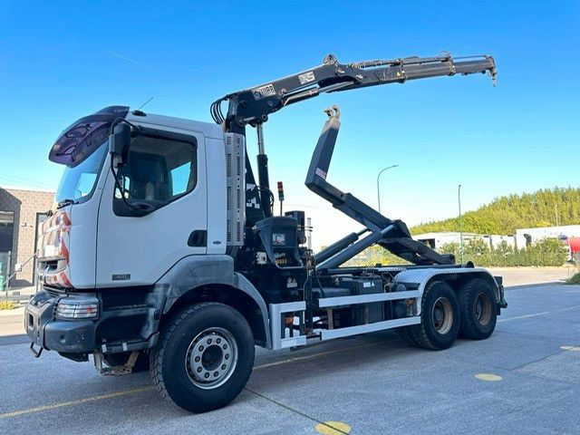 Renault Kerax 420dCi. 6X4. Hiab 144. Klima. - Камион с кран: снимка 1 Renault Kerax 420dCi. 6X4. Hiab 144. Klima. - Камион с кран: снимка 1