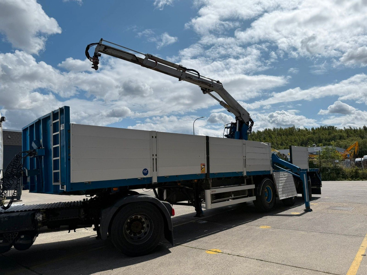 Vogelzang. Kran HIAB R165 roto. TUV 10/2025 - Бордово полуремарке/ Платформа: снимка 3 Vogelzang. Kran HIAB R165 roto. TUV 10/2025 - Бордово полуремарке/ Платформа: снимка 3