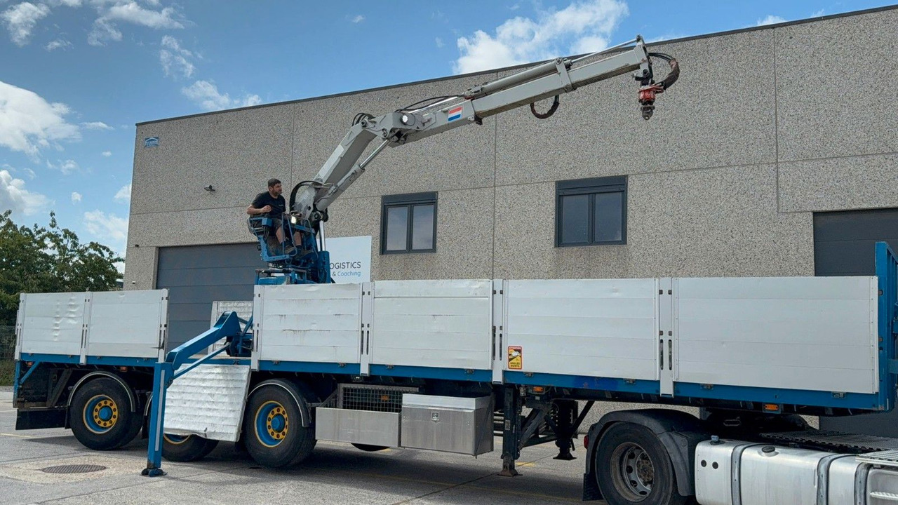Vogelzang. Kran HIAB R165 roto. TUV 10/2025 - Бордово полуремарке/ Платформа: снимка 2 Vogelzang. Kran HIAB R165 roto. TUV 10/2025 - Бордово полуремарке/ Платформа: снимка 2