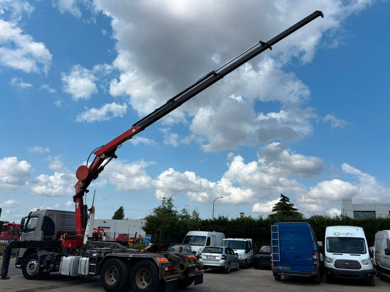 Volvo 6x4. Fassi F195A. Abroll. Funk. Tempomat. - Мултилифт с кука камион, Камион с кран: снимка 1 Volvo 6x4. Fassi F195A. Abroll. Funk. Tempomat. - Мултилифт с кука камион, Камион с кран: снимка 1