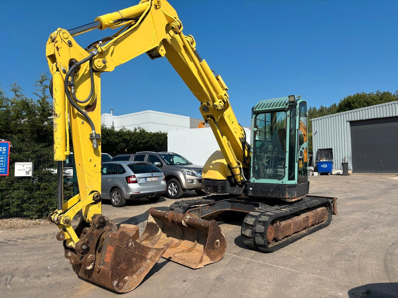 Yanmar B7 Sigma. 3 Löffel. - Мини багер: снимка 4 Yanmar B7 Sigma. 3 Löffel. - Мини багер: снимка 4