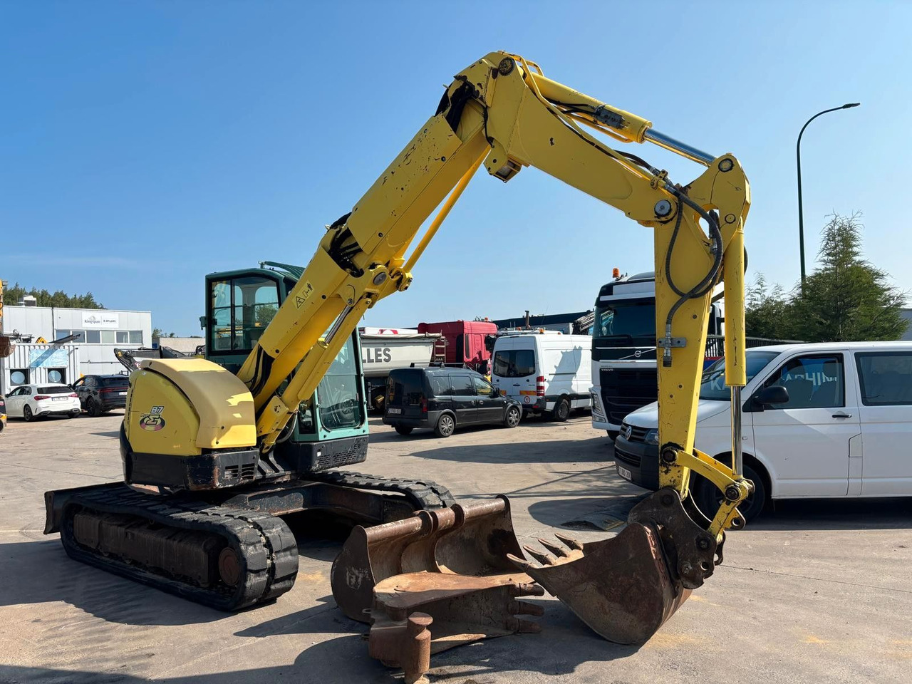 Yanmar B7 Sigma. 3 Löffel. - Мини багер: снимка 5 Yanmar B7 Sigma. 3 Löffel. - Мини багер: снимка 5