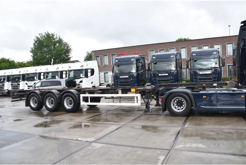 Krone SDC 27 - BPW AXLES - DRUM BRAKES - - Контейнеровоз/ Сменна каросерия полуремарке: снимка 1 Krone SDC 27 - BPW AXLES - DRUM BRAKES - - Контейнеровоз/ Сменна каросерия полуремарке: снимка 1
