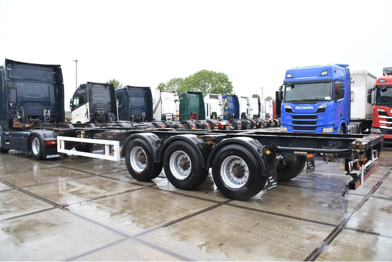 Krone SDC 27 - BPW AXLES - DRUM BRAKES - - Контейнеровоз/ Сменна каросерия полуремарке: снимка 4 Krone SDC 27 - BPW AXLES - DRUM BRAKES - - Контейнеровоз/ Сменна каросерия полуремарке: снимка 4