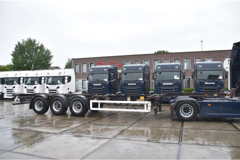 Krone SDC 27 - BPW AXLES - DRUM BRAKES - - Контейнеровоз/ Сменна каросерия полуремарке: снимка 1 Krone SDC 27 - BPW AXLES - DRUM BRAKES - - Контейнеровоз/ Сменна каросерия полуремарке: снимка 1