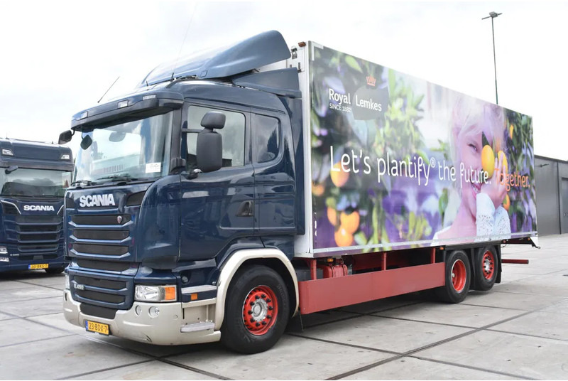 Scania R450 HL 6x2 + THERMO KING TS-300 - RETARDER - WHEELBASE: 510 CM - AIRCO - - Рефрижератор камион: снимка 2 Scania R450 HL 6x2 + THERMO KING TS-300 - RETARDER - WHEELBASE: 510 CM - AIRCO - - Рефрижератор камион: снимка 2