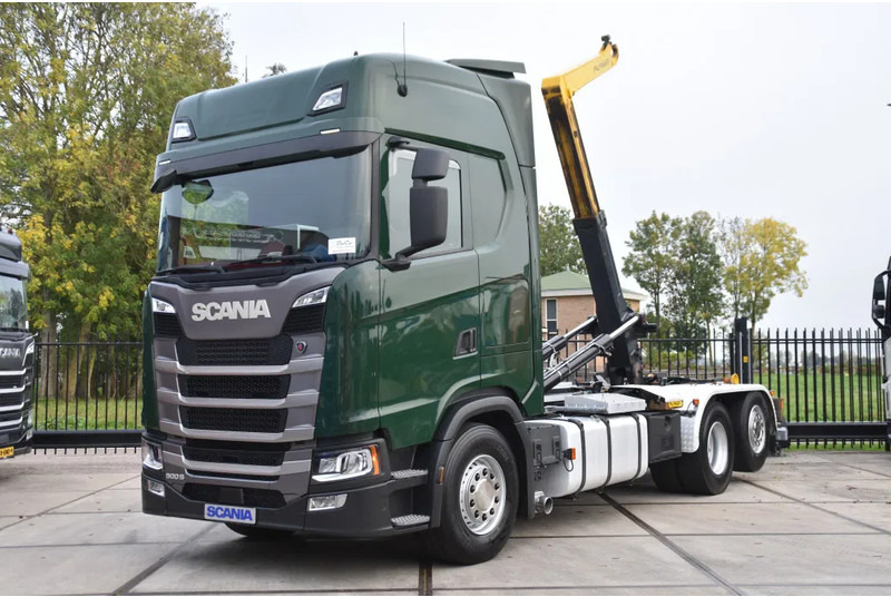 Scania S500 NGS 6x2*4 - HOOKLIFT - RETARDER - 375 TKM - PARK. AIRCO - WHEELBASE: 475 CM - PTO - EXCELLENT CONDITION - - Мултилифт с кука камион: снимка 1 Scania S500 NGS 6x2*4 - HOOKLIFT - RETARDER - 375 TKM - PARK. AIRCO - WHEELBASE: 475 CM - PTO - EXCELLENT CONDITION - - Мултилифт с кука камион: снимка 1
