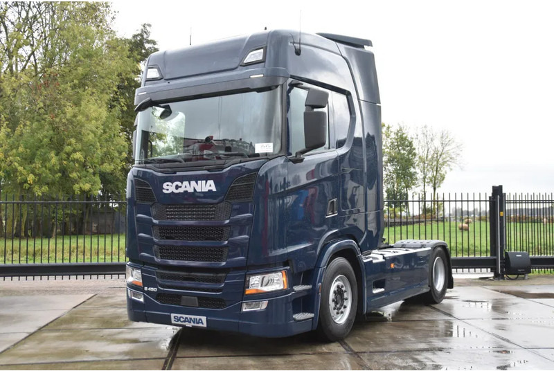 Scania S450 NGS 4x2NB - FULL AIR - 724 TKM - RETARDER - PARK. AIRCO - 2 x FUEL TANKS - TOP CONDITION - - Влекач: снимка 1 Scania S450 NGS 4x2NB - FULL AIR - 724 TKM - RETARDER - PARK. AIRCO - 2 x FUEL TANKS - TOP CONDITION - - Влекач: снимка 1