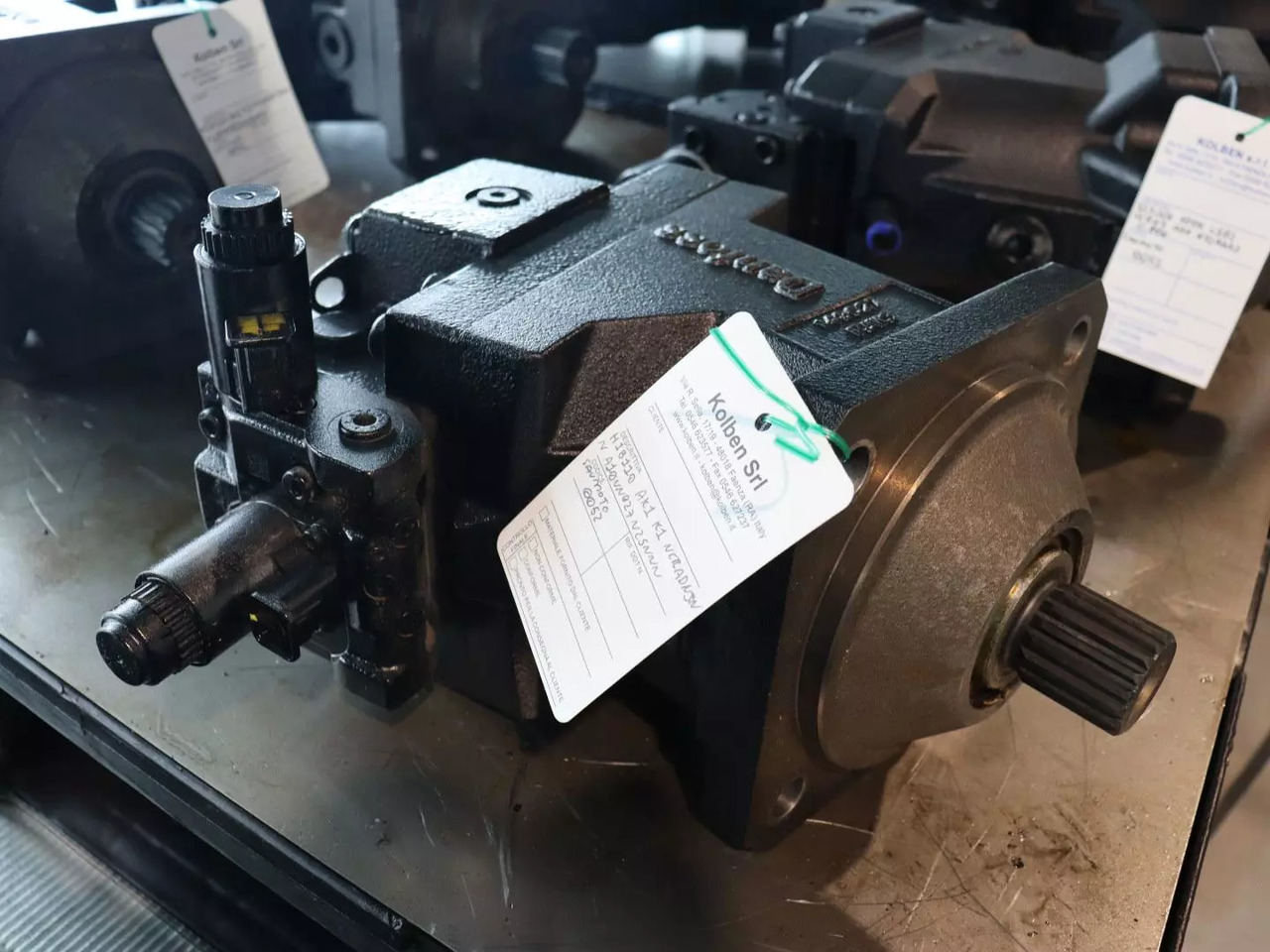 DANFOSS / SAUER H1B110-AK1-K1-NCRADNJNNA10NN027N25NNN - Хидравличен мотор за Строителна техника: снимка 1 DANFOSS / SAUER H1B110-AK1-K1-NCRADNJNNA10NN027N25NNN - Хидравличен мотор за Строителна техника: снимка 1