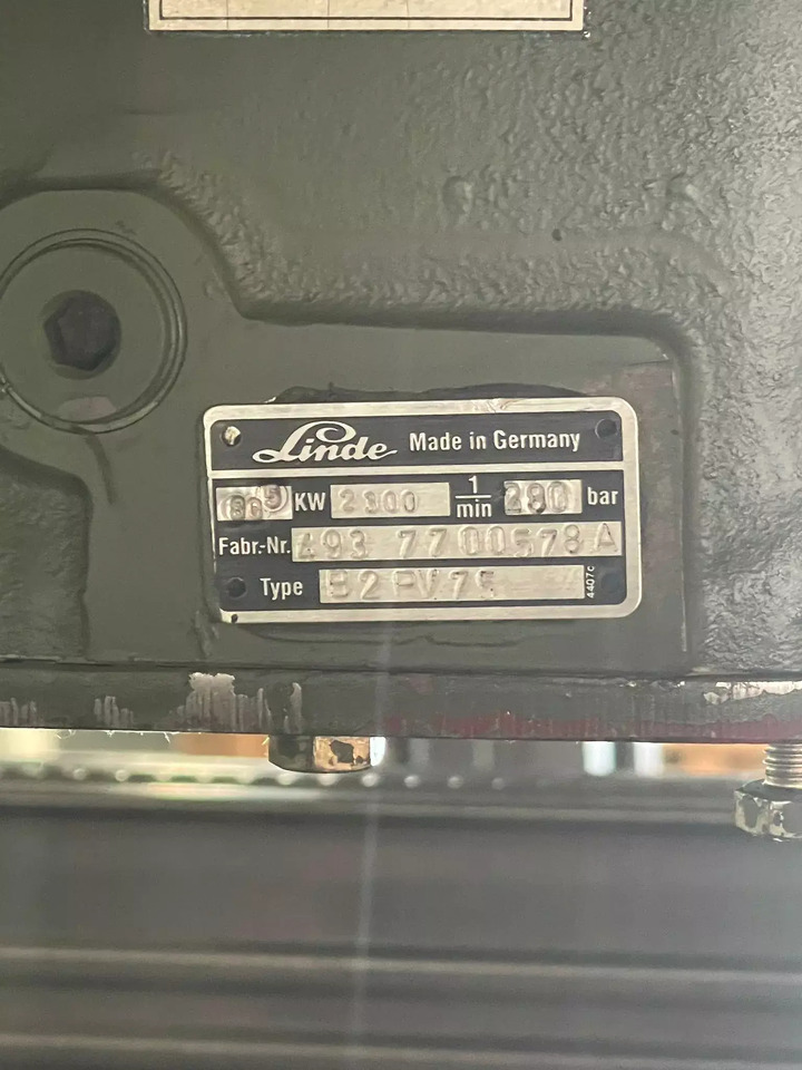 LINDE B2PV75 - Хидравлична помпа за Строителна техника: снимка 5 LINDE B2PV75 - Хидравлична помпа за Строителна техника: снимка 5