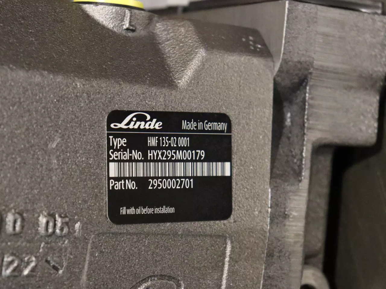 LINDE HMF 135-02 - Хидравличен мотор за Строителна техника: снимка 4 LINDE HMF 135-02 - Хидравличен мотор за Строителна техника: снимка 4