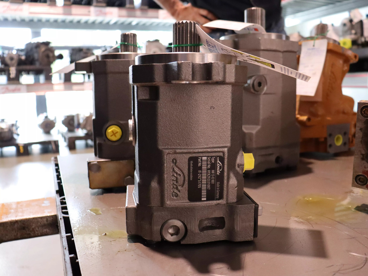 Linde HMF 55-02 - Хидравличен мотор за Подемно-транспортна техника: снимка 1 Linde HMF 55-02 - Хидравличен мотор за Подемно-транспортна техника: снимка 1