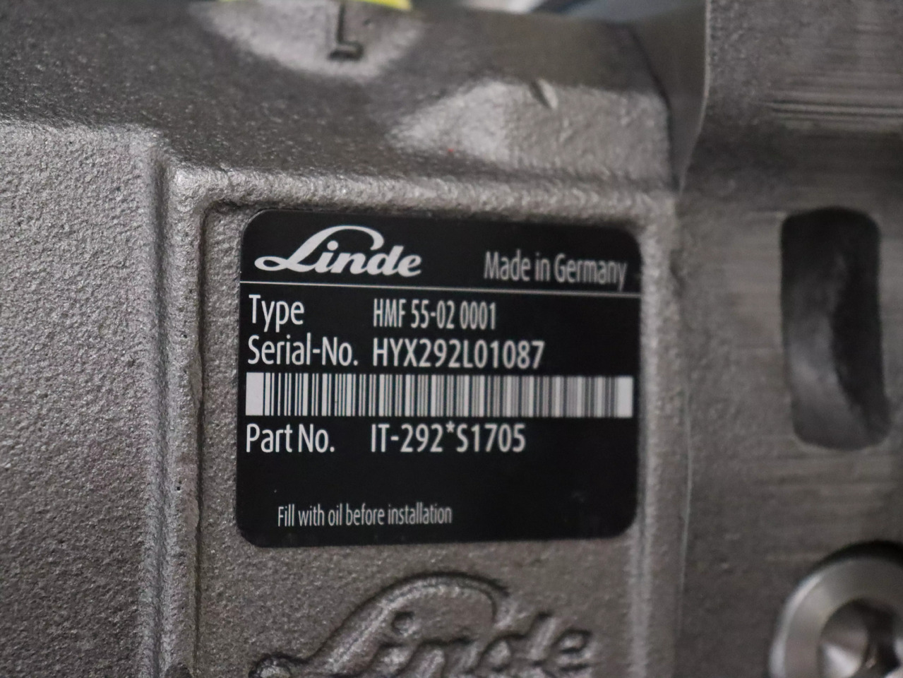 Linde HMF 55-02 - Хидравличен мотор за Подемно-транспортна техника: снимка 3 Linde HMF 55-02 - Хидравличен мотор за Подемно-транспортна техника: снимка 3