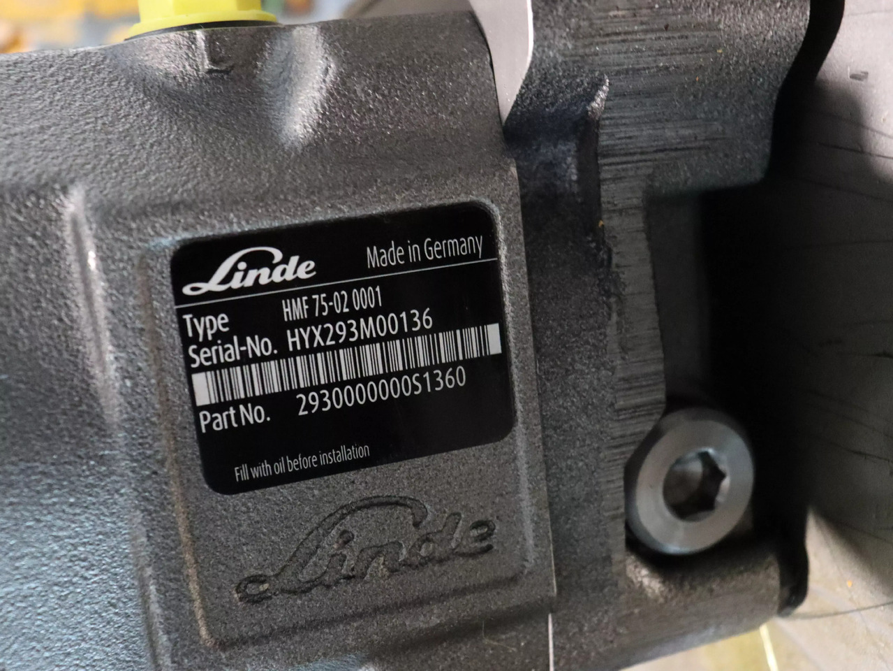 Linde HMF 75-02 - Хидравличен мотор за Подемно-транспортна техника: снимка 4 Linde HMF 75-02 - Хидравличен мотор за Подемно-транспортна техника: снимка 4